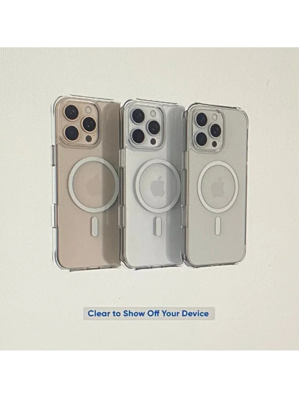 Onn Case for iPhone 16 Pro Max Clear